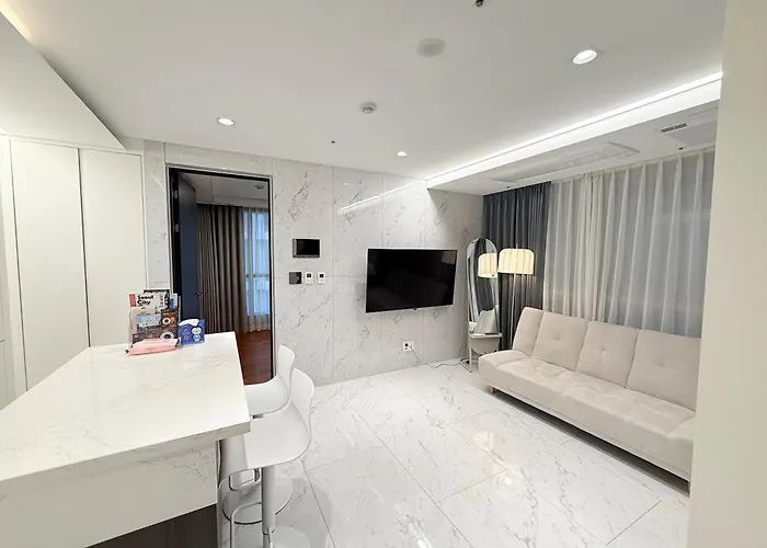강남 서초 7 2룸 퀸베드 2 패밀리 스위트 풀옵션 Km House Apartamento