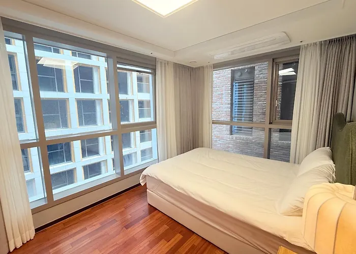 Apartamento 강남 서초 7 2룸 퀸베드 2 패밀리 스위트 풀옵션 Km House