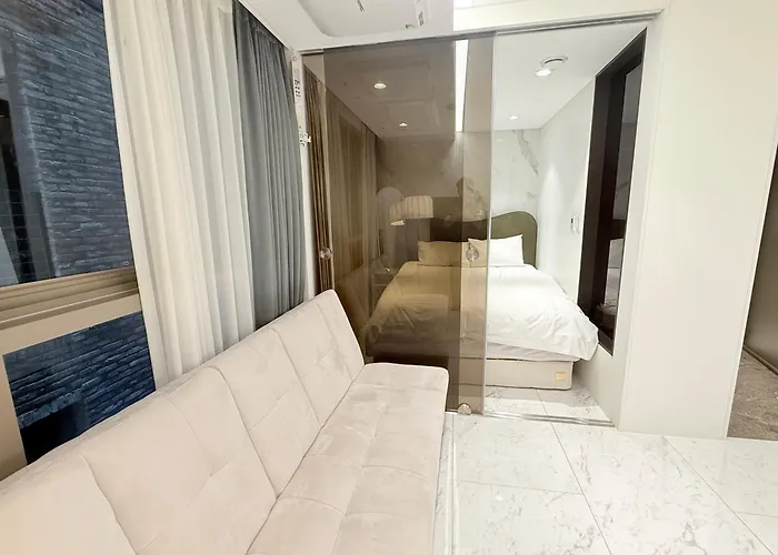 강남 서초 7 2룸 퀸베드 2 패밀리 스위트 풀옵션 Km House * Seul